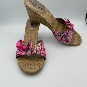 Moda Spana Cork Wedge Sandals